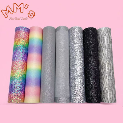 Glitter ironing mat adding sparkle texture to fuse bead art