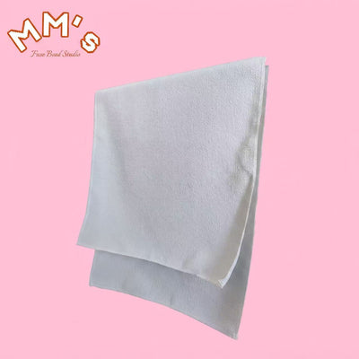 Washcloth texture cloth for fuse bead embossing