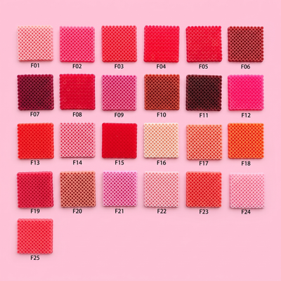 2.6mm mini fuse beads Series F, red colors, 25-color refill