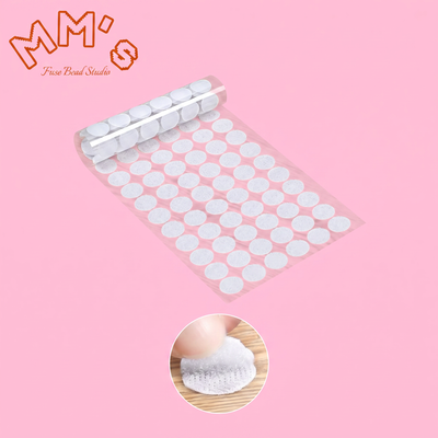 Adhesive velcro stickers for bead crafts