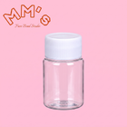 Clear storage bottles for fuse beads