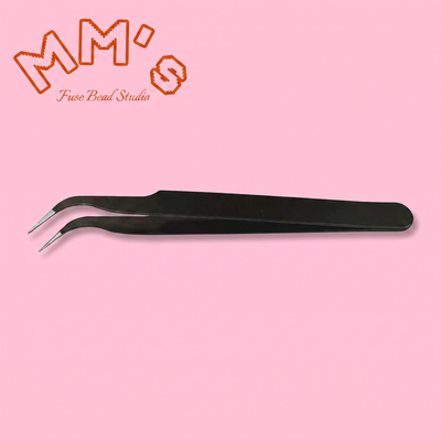 Precision tweezers for placing mini fuse beads