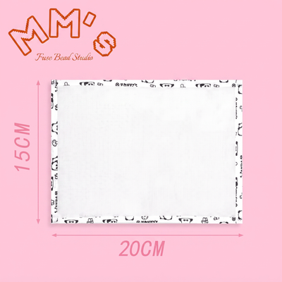 Fine-texture baking cloth for fuse bead ironing
