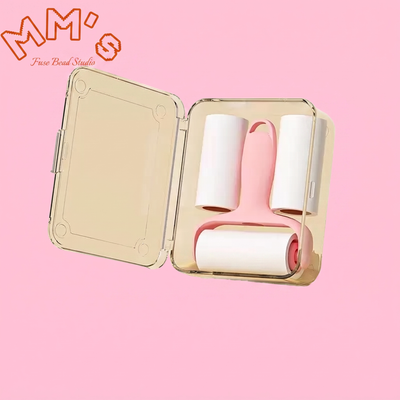 Lint roller for cleaning craft workspaces