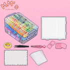 221,000 fuse beads kit with square storage boxes