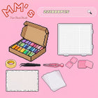 MINIMOSAIC pro fuse bead kit, 221,000 2.6mm mini beads in 211 colors, no iron