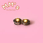Magnetic LED light for glowing bead builds
