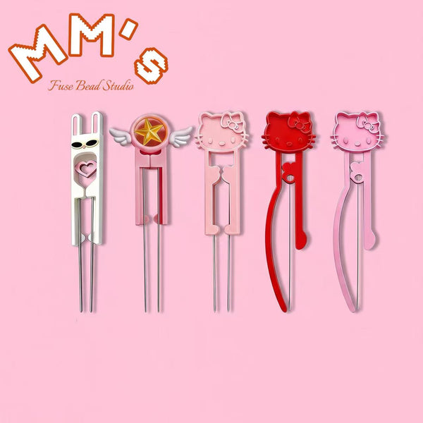 Bead placement needle for 2.6mm mini fuse beads