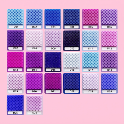 2.6mm mini fuse beads Series D, purple and lavender colors, 26-color refill