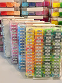221,000 Fuse Beads Kit with Square Storage Boxes | 拼豆套装 小方盒收纳
