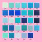 2.6mm mini fuse beads Series C, blue and cyan colors, 29-color refill