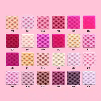 2.6mm mini fuse beads Series E, pink and magenta colors, 24-color refill